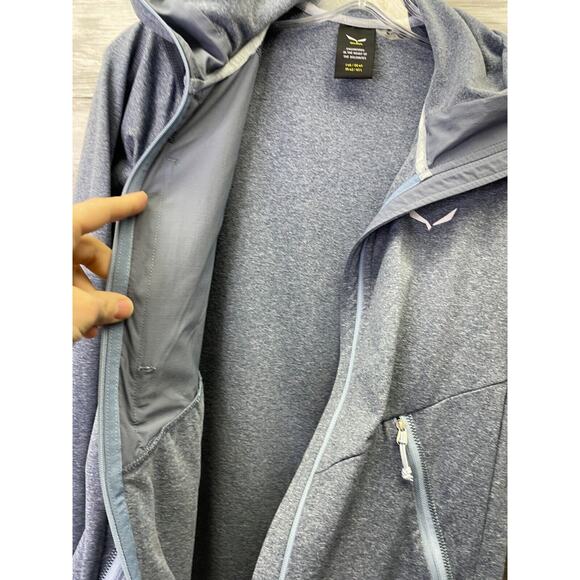 Salewa Agner Hybrid Polarlite Durastretch Jacket Rock Climbing Women Size… - Picture 6 of 11